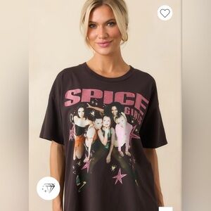 Free People X Daydreamer Spice Girls oversized tee. NWT.